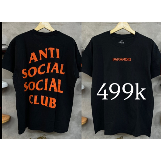 kaus Anti Social Social Club x Undefeated Paranoid SIZE L
