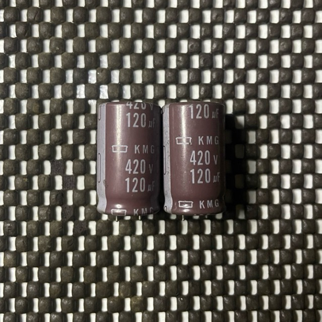 elco 420v 120uf (T3cm D1,8cm) bekas