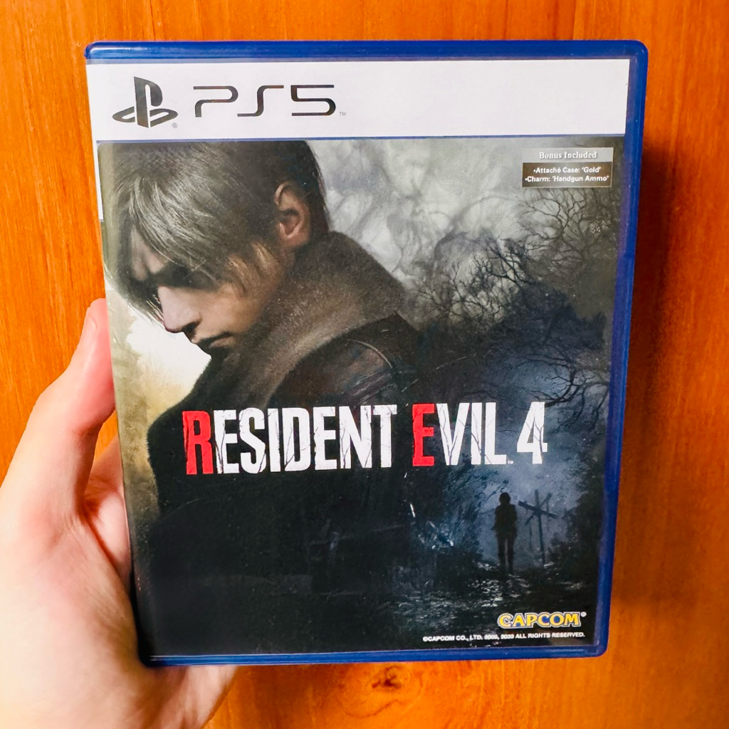 Ps5 Resident Evil 4 Remake Kaset Resident Evil 4 Playstation 5 CD BD Kaset Game Games Resident4 Evil