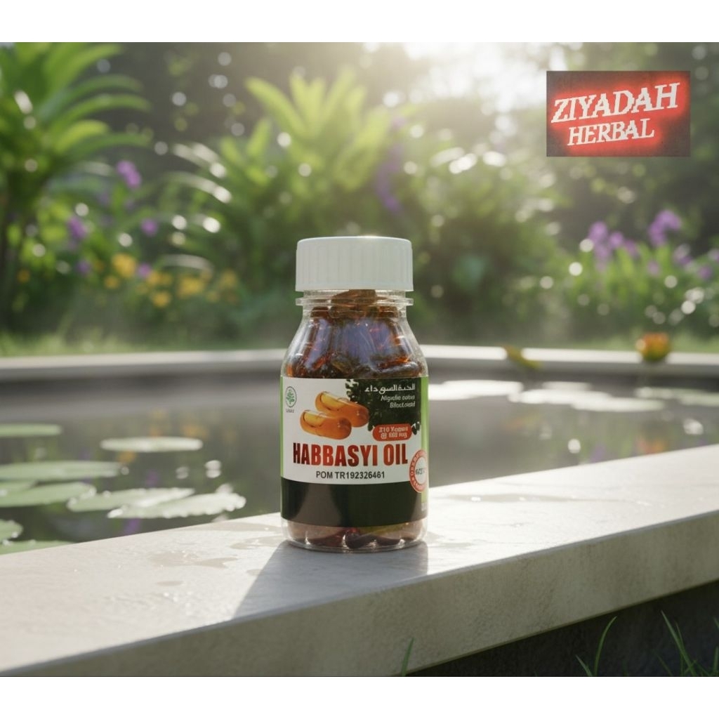 HABBASYI OIL Kapsul Habbatussauda Minyak / Blackseed Oil / Jintan Hitam