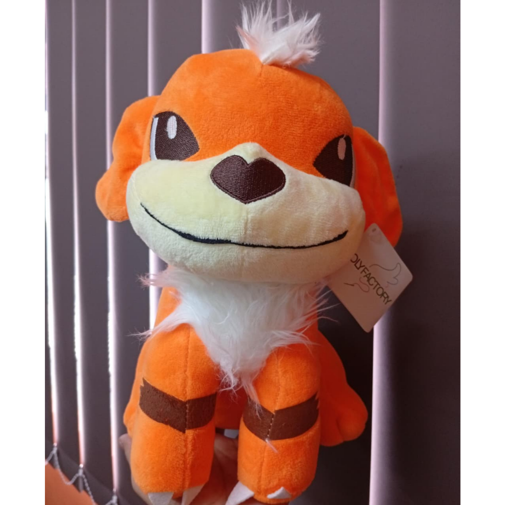 Boneka Pokemon Center Growlite Growlithe