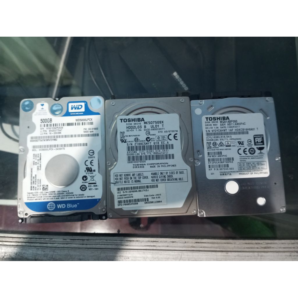 hardisk laptop 500gb