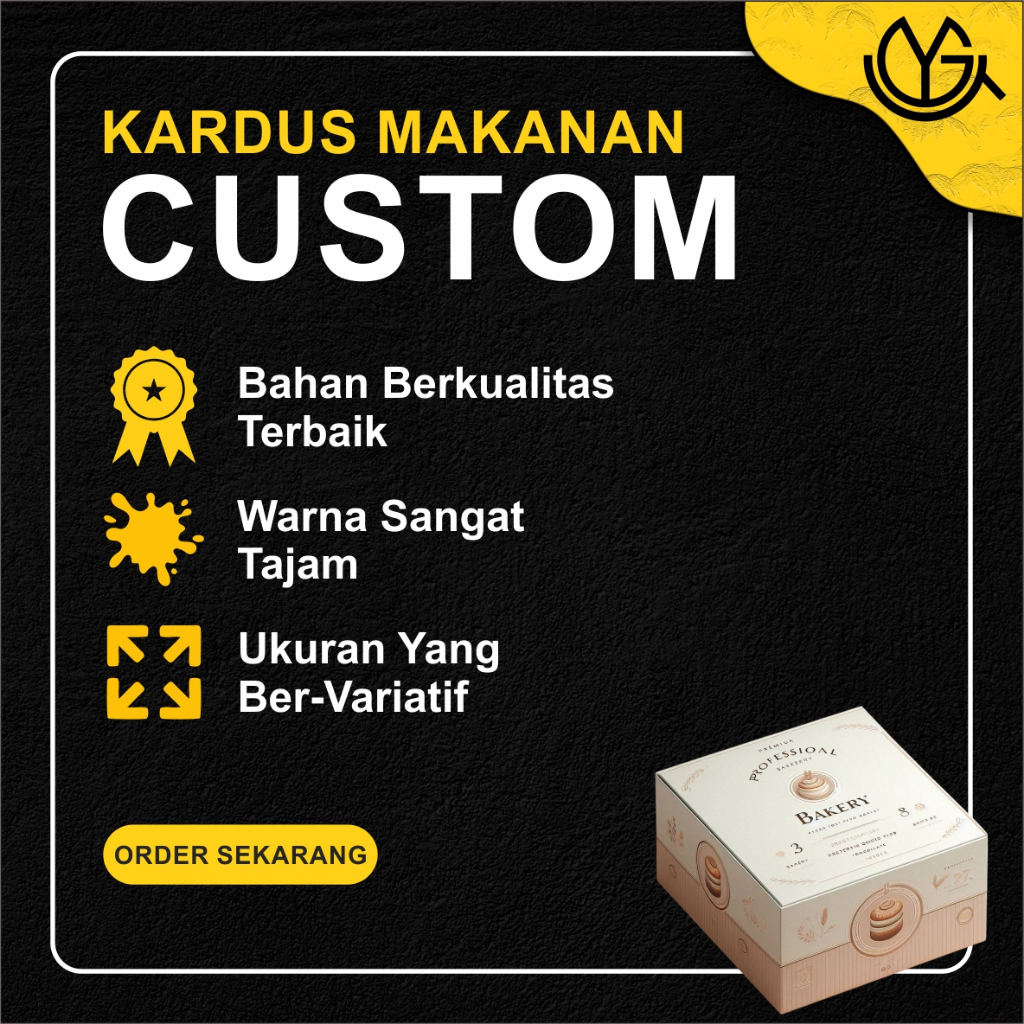 Box makanan custom kardus makanan custom packging makanan food box custom snack box custom box baker