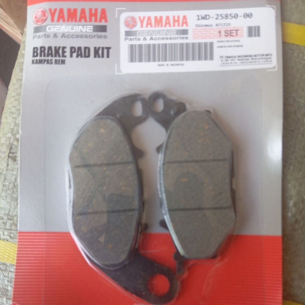Kampas Rem Depan Yamaha R25 & MT 25