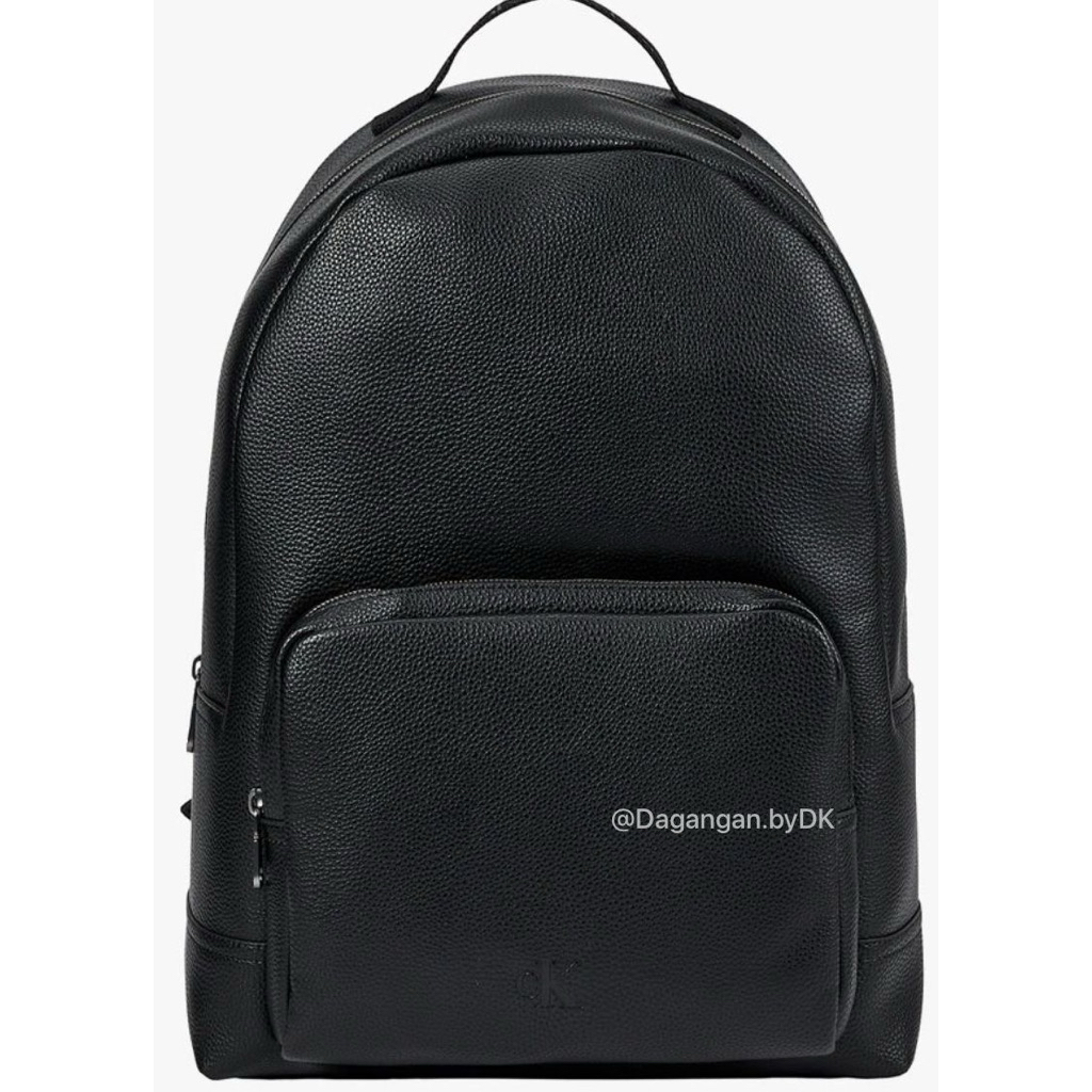 Tas Backpack Calvin Klein Leather Full Original 100% Full Black