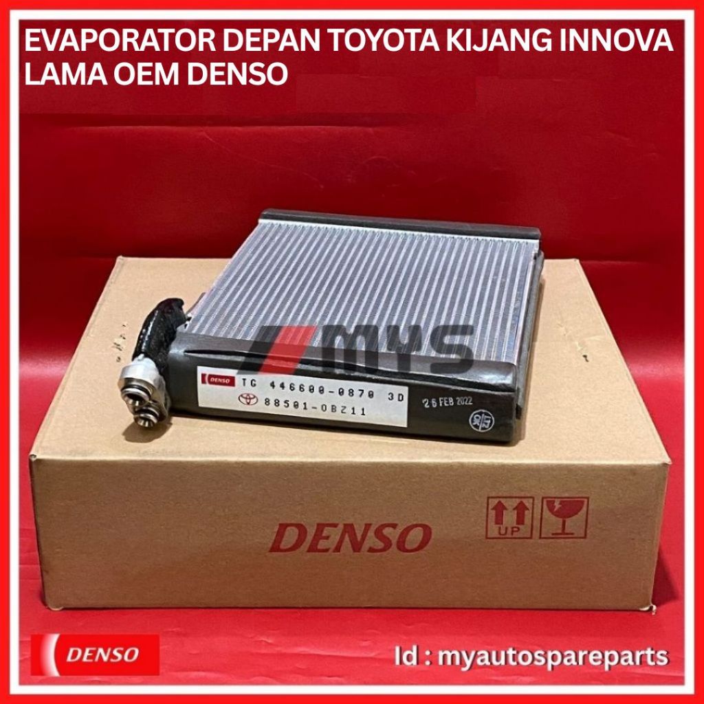 Evaporator AC Mobil Depan Toyota Innova Fortuner Hilux BensiN Diesel HIACE ALL NEW ALTIS