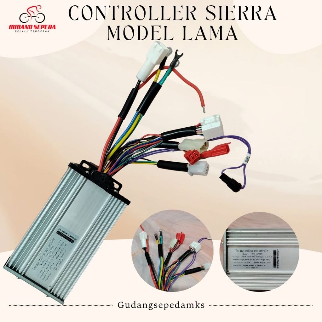 Controller Exotic Sierra Sepeda Listrik Roda 3 Tiga Controler Tipe pertama