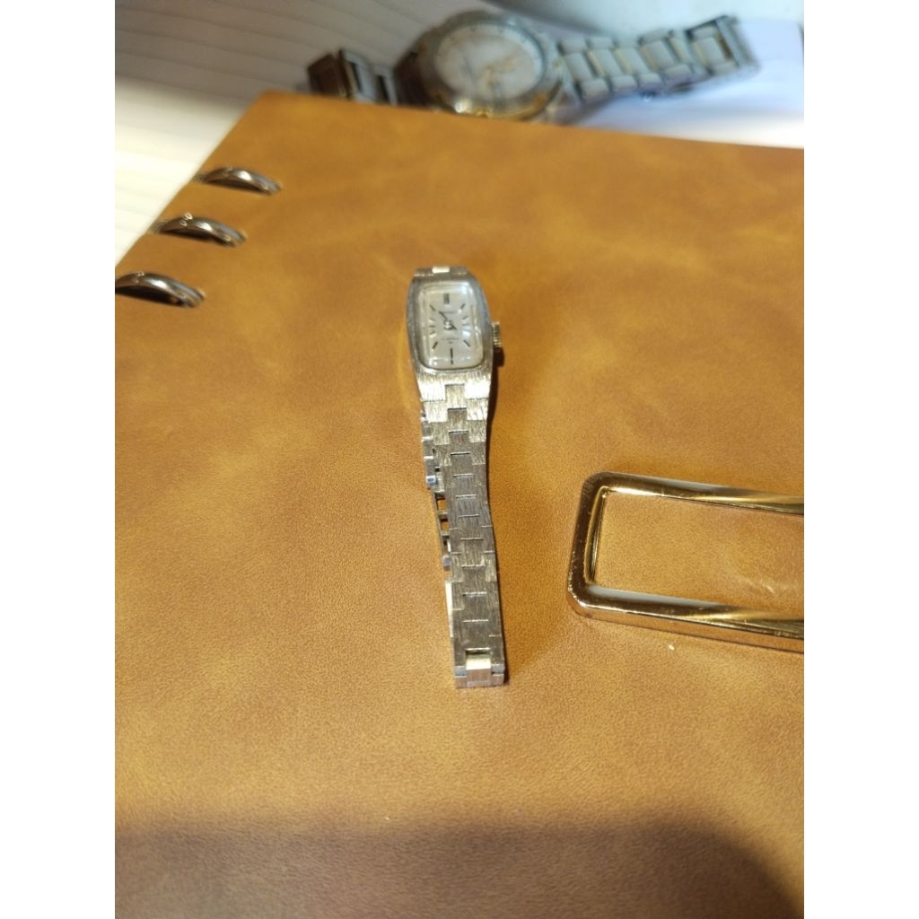 Seiko Vintage Manual Winding White Gold