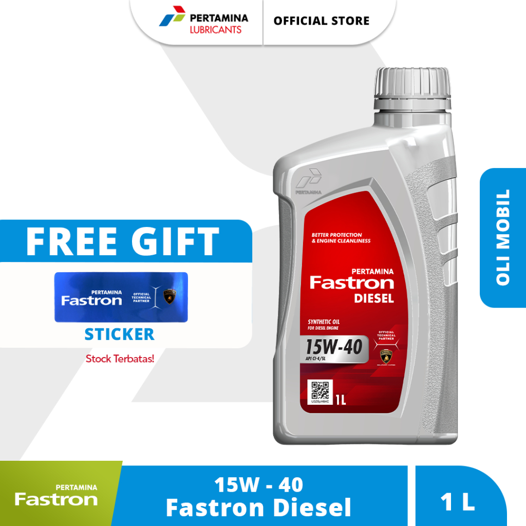 PERTAMINA Fastron Diesel Series [ Oli Mobil 1 L ]