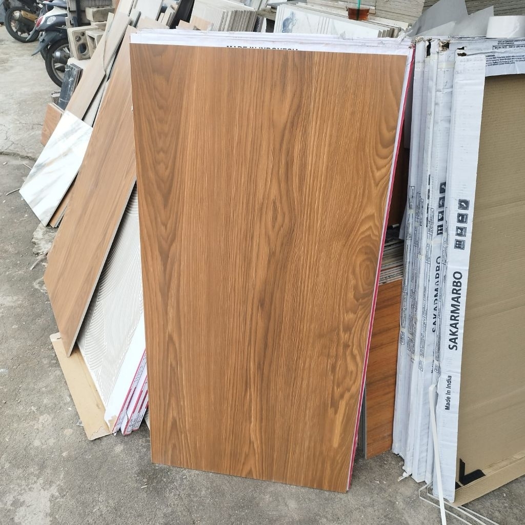 Concor Granit lantai 60x120 motif kayu office wood
