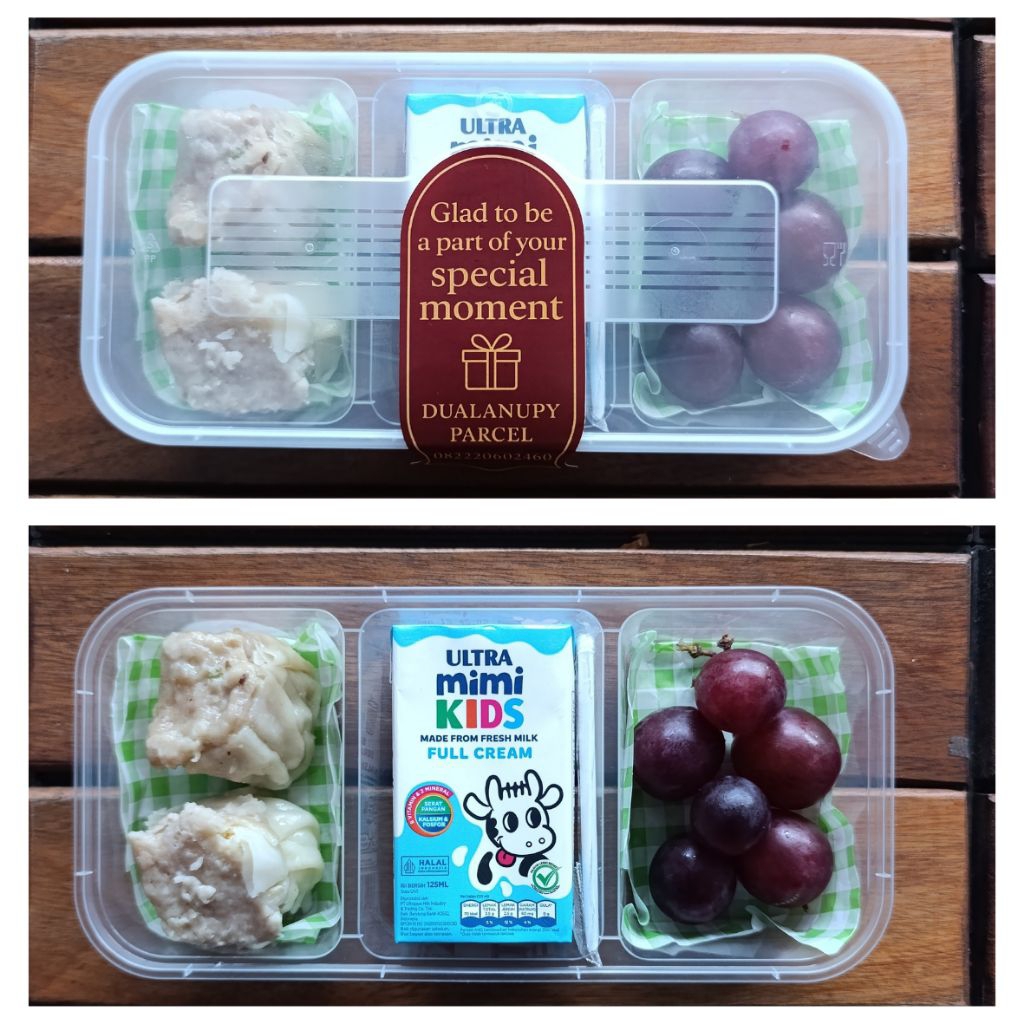 Max H-1 Parcel Bingkisan Hadiah Hampers Dimsum Siomay Ayam Buah Snack Sehat Mini Ultah Ulang Tahun A