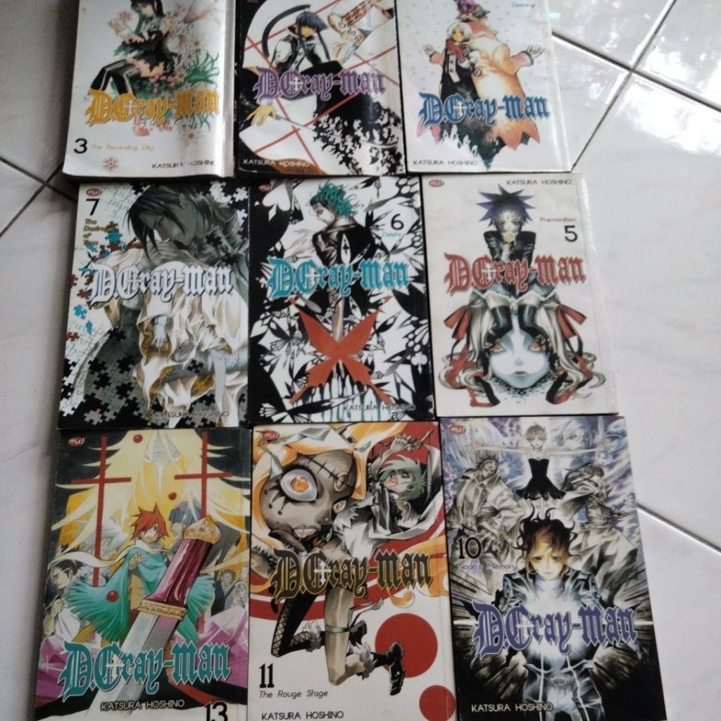 komik D Gray man katsura