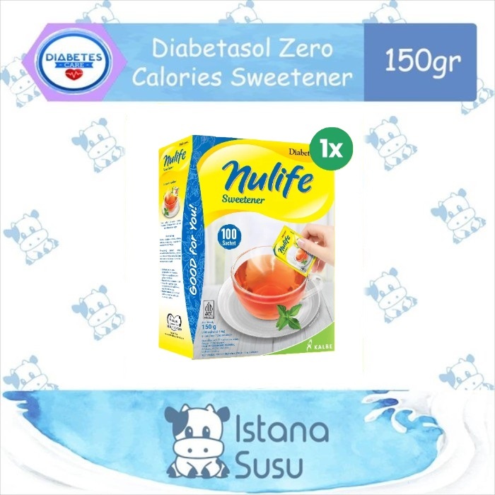 Diabetasol Nulife Sweetener No Calories 100x1.5g