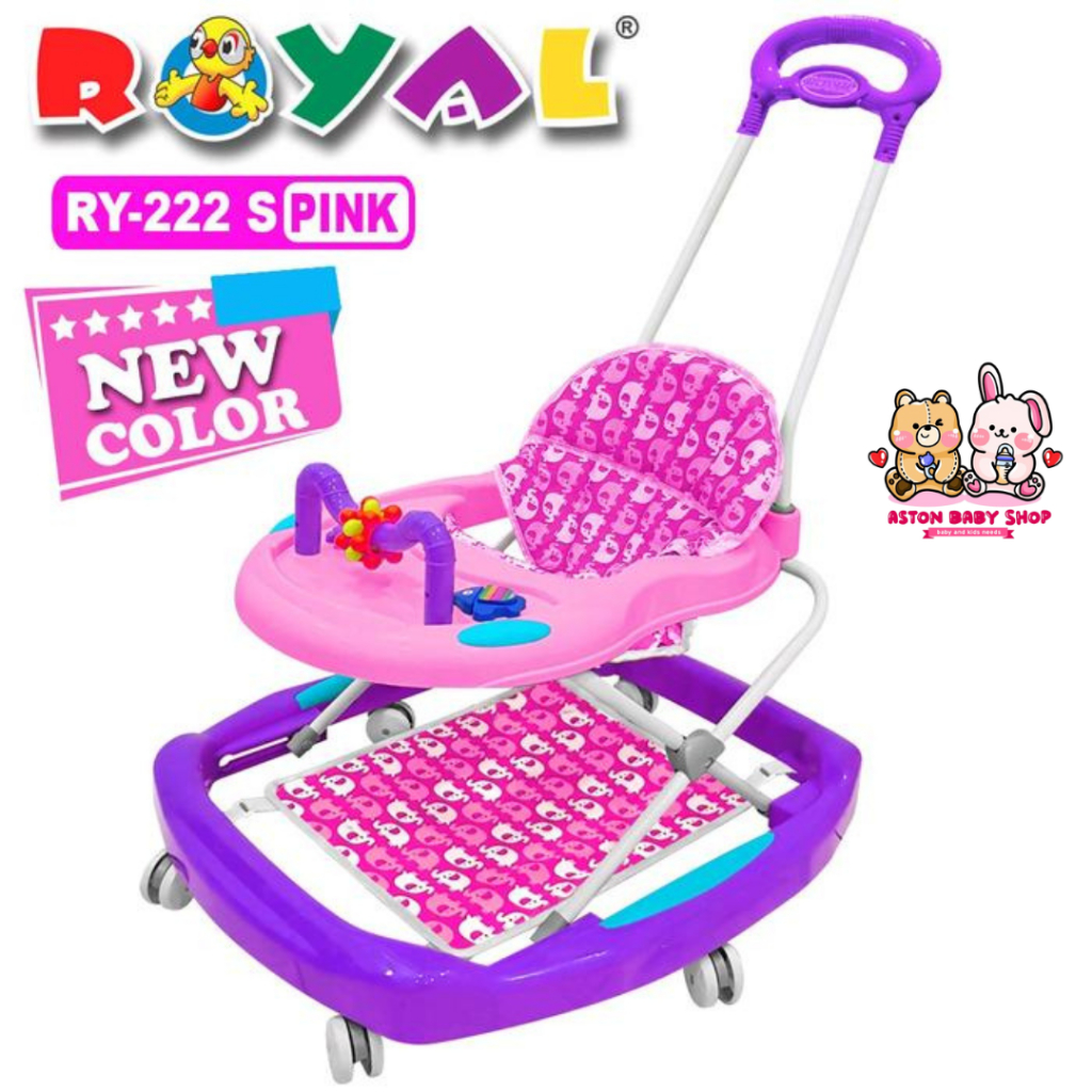 Royal Baby Walker BW222 Babywalker Belajar Jalan Anak dengan Dorongan