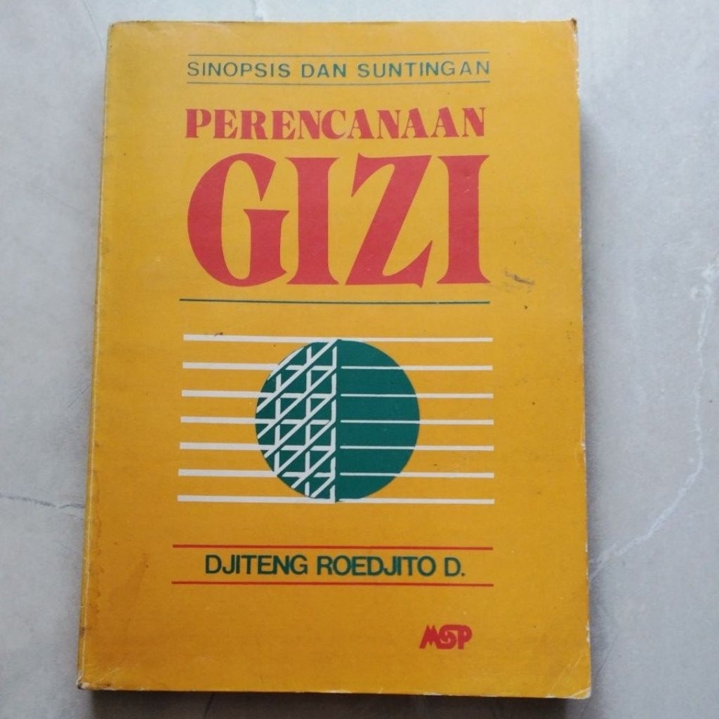 Perencanaan Gizi ( ORI BEKAS ) #Djiteng Roedjito