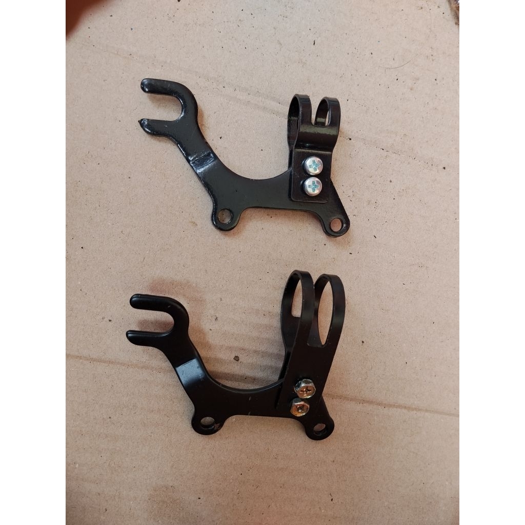 Sepasang ADAPTOR REM CAKRAM DISC BRAKE SEPEDA MTB JADUL SEMACAM FEDERAL DLL YANG GA ADA DUDUKAN CAKR