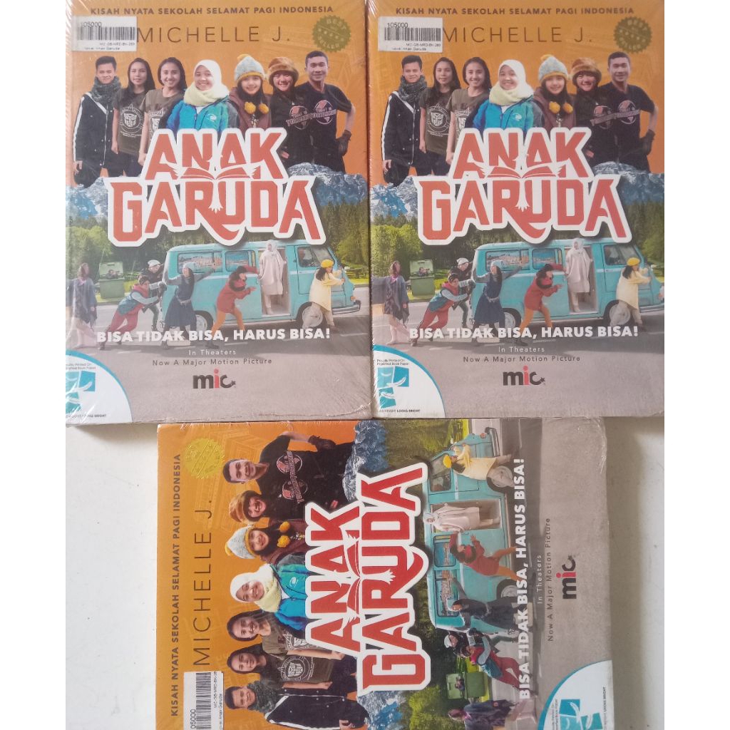 BUKU KISAH NYATA SEKOLAH SELAMAT PAGI INDONESIA ,ANAK GARUDA BARU BERSEGEL ORIGINAL