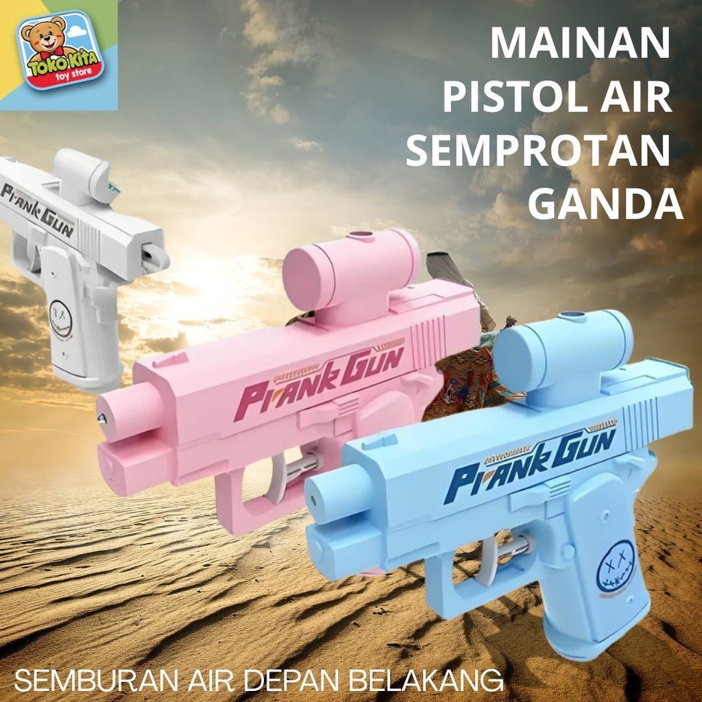 Mainan Prank Air Prank Gun Pistol Prank Pestol Prank Tembakan Air Prank Dua Sisi Piistol Tembakan Ai