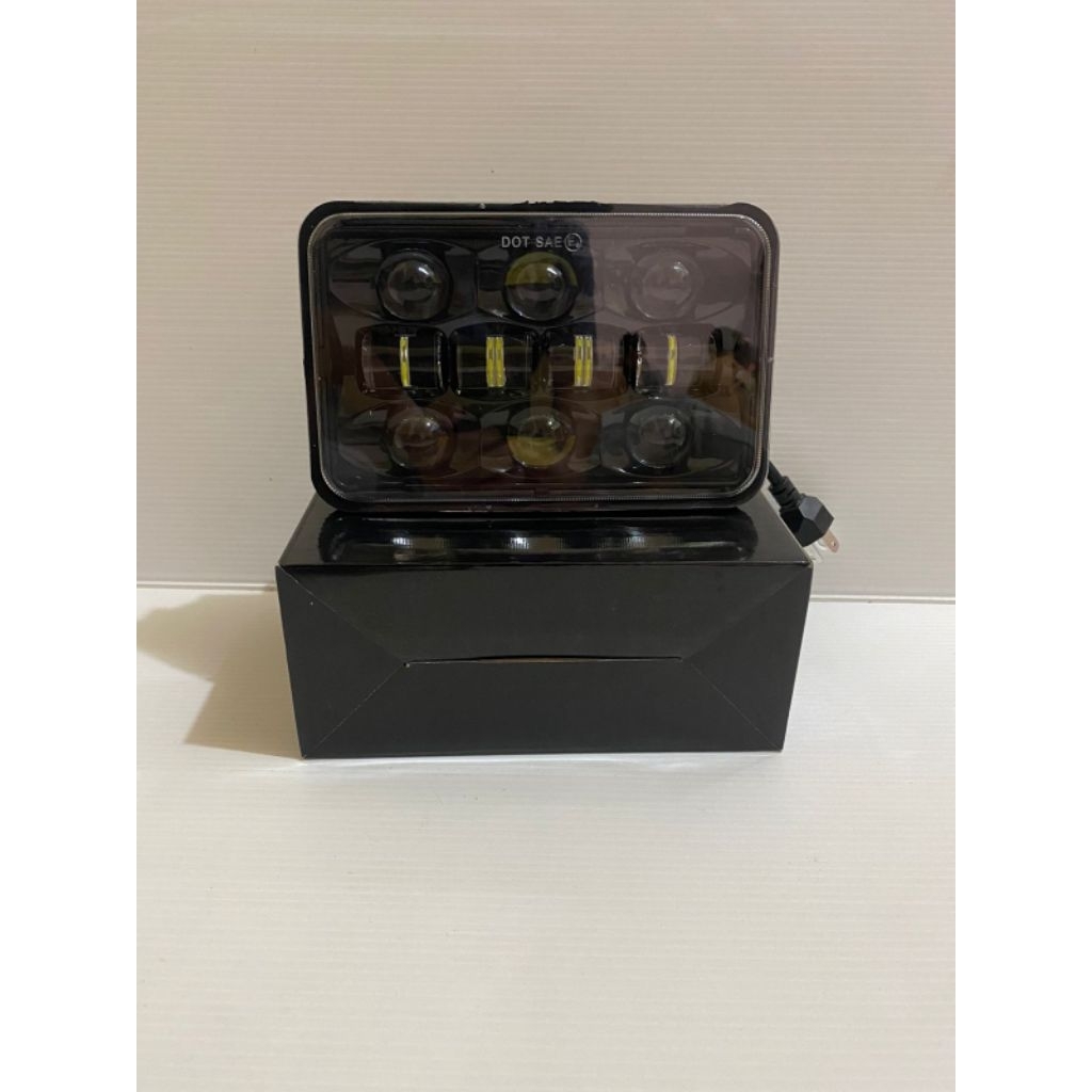 LAMPU DEPAN  5'7 INCH LED KOTAK RX KING