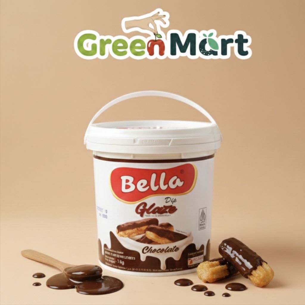 Bella Coklat Glaze 1 Kilogram | Coklat Glaze 1 kilo | Coklat lumer