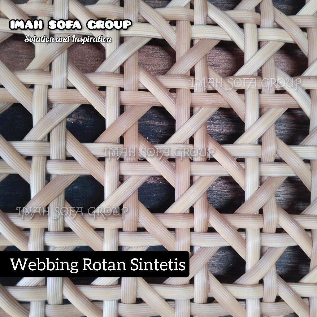 Webbing Rotan Sintetis Custom Material Premium RHU