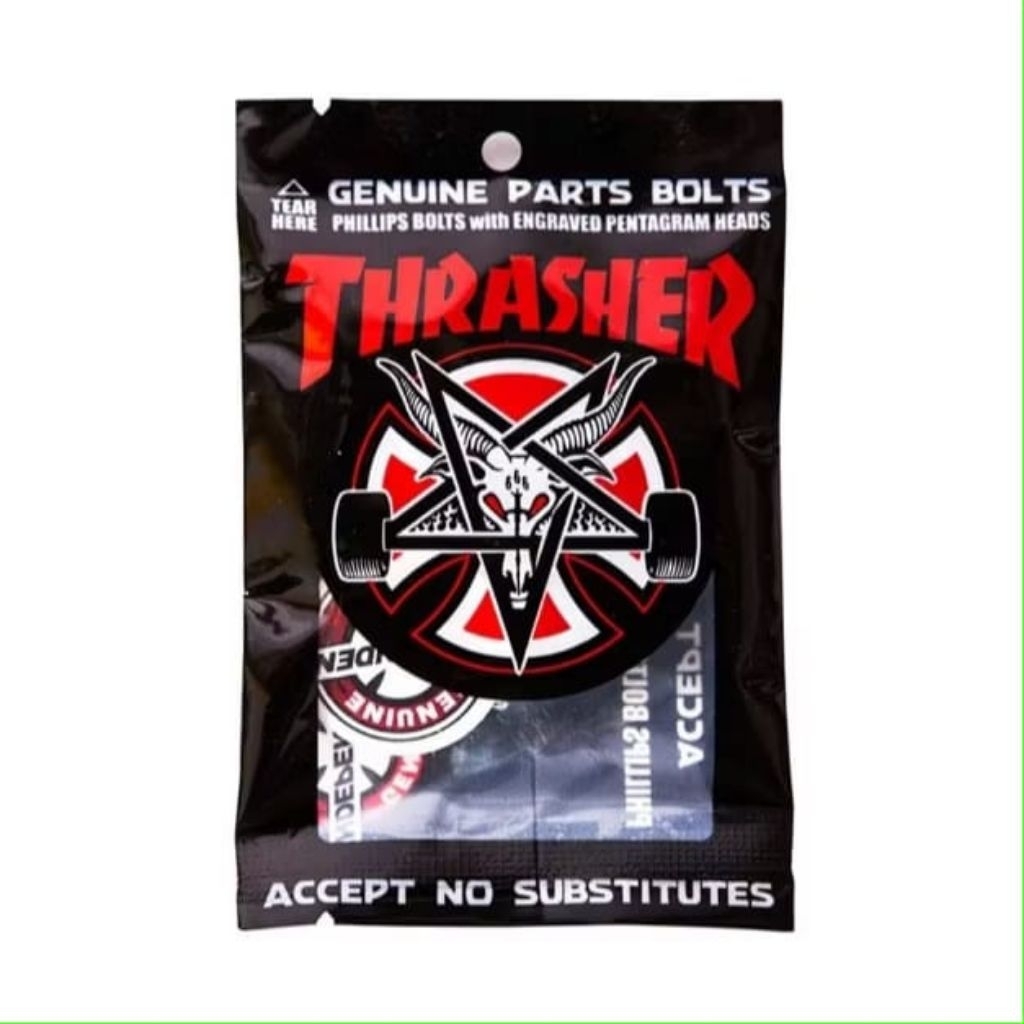 skateboard hardware bolt nuts independent x thrasher 7/8 inch screw big brand good quality