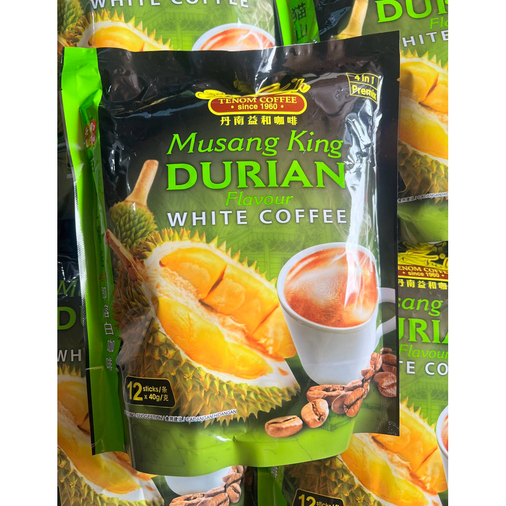 Tenom Coffee Musang King Durian White Kopi Malaysia