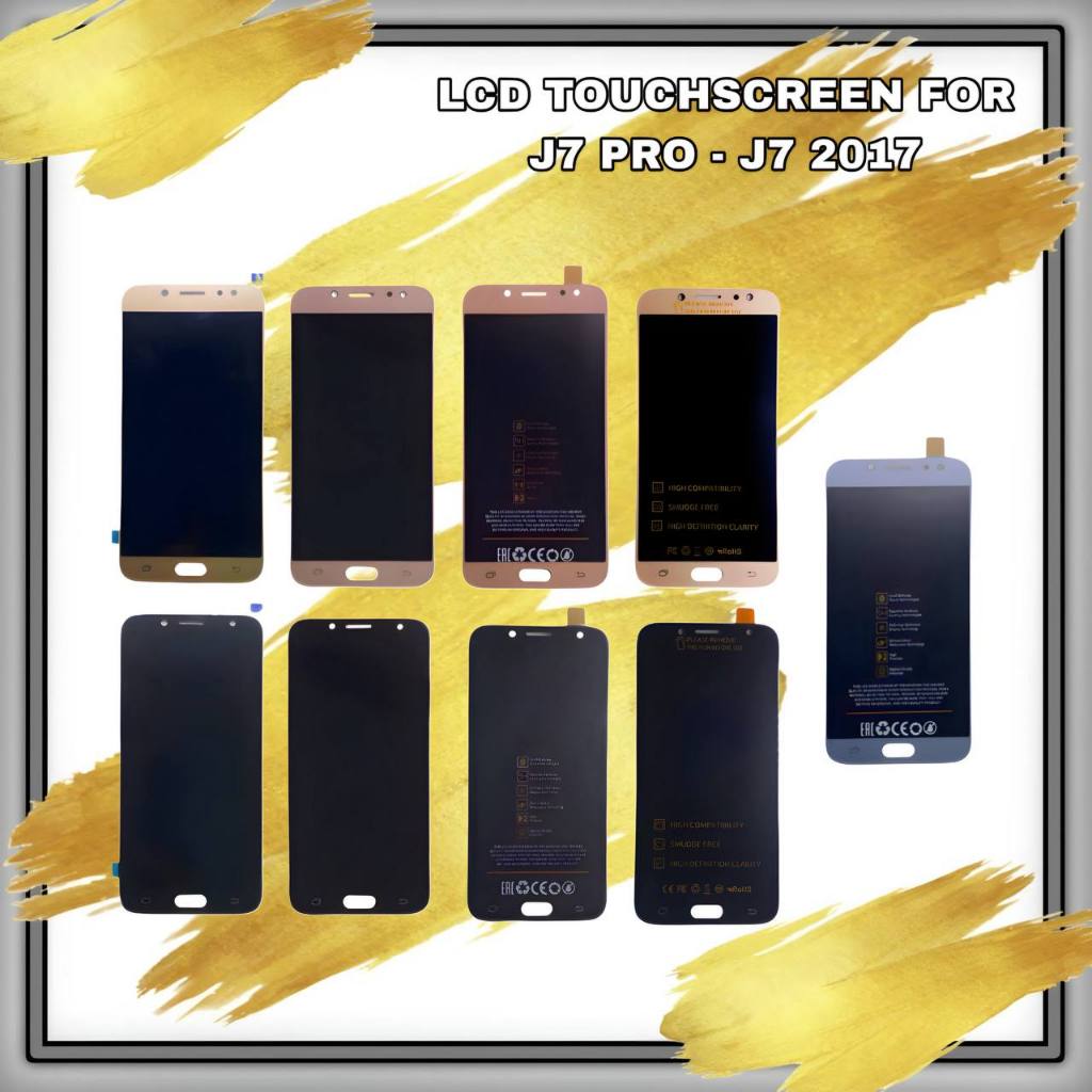 LCD TOUCHSCREEN SAM J7 PRO/J730/J7 2017 ORIGINAL BARU