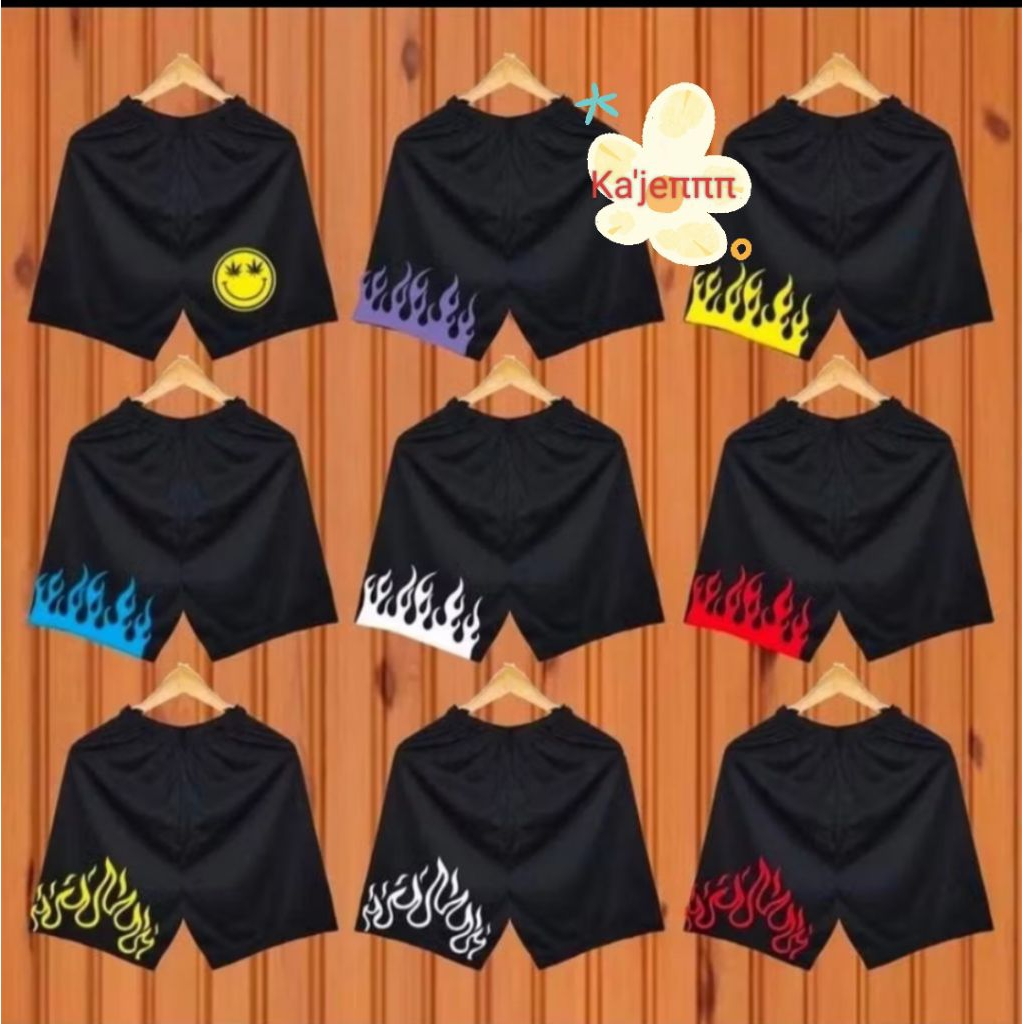 Celana Kolor dewasa motif api