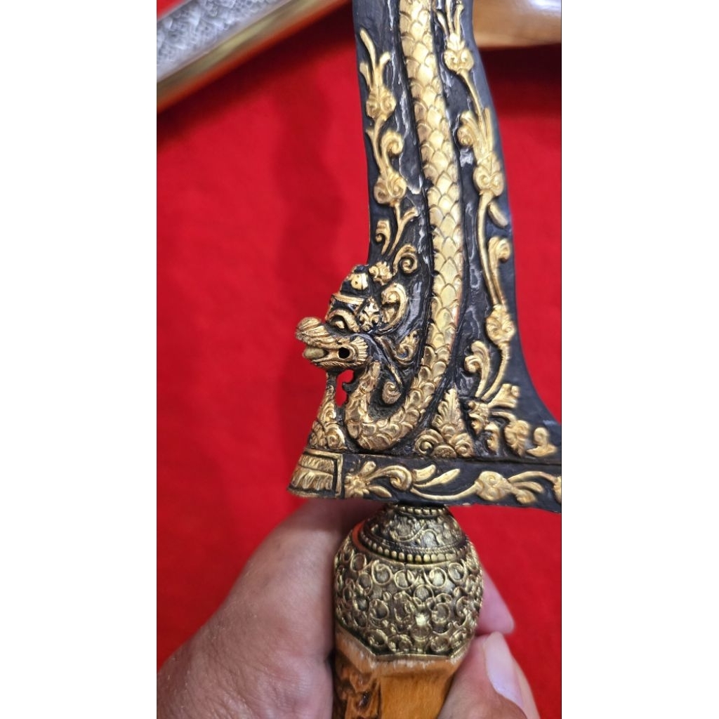 keris nogo rojo kinatah sempuh mas