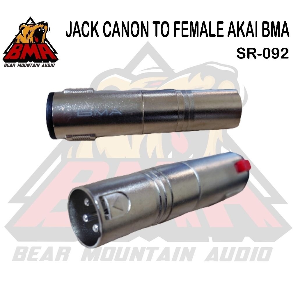 Jack Sambungan Canon to Akai BMA / Jeck Sambungan BMA / Jeck Sr 092 BMA