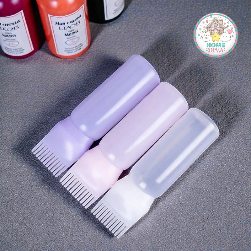 BOTOL SISIR CAT RAMBUT | BOTOL TONIC RAMBUT| BOTOL PEWARNA RAMBUT | ALAT CAT RAMBUT | APLIKATOR CAT 