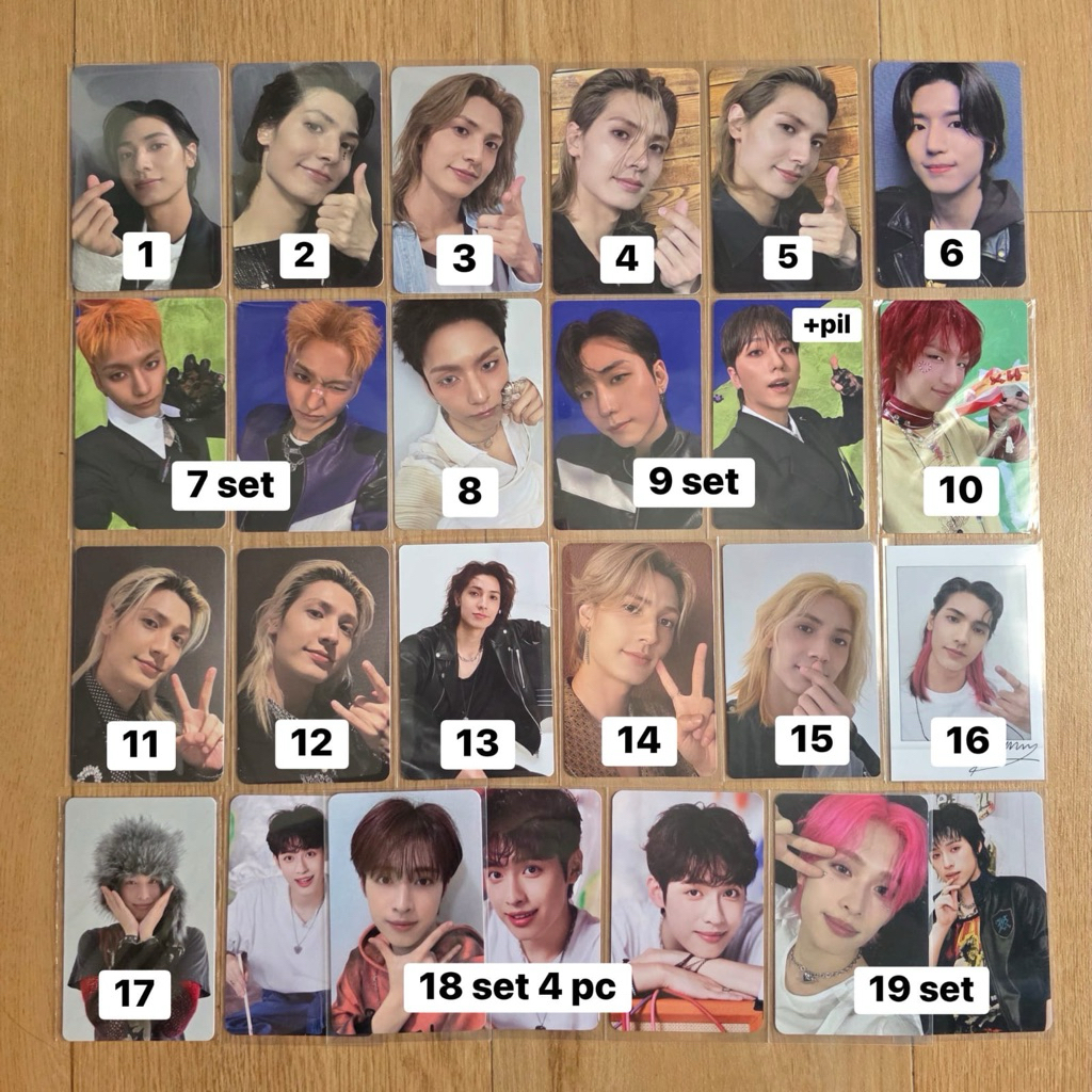 [READY] PC PHOTOCARD XH XDINARY HEROES GUNIL JUNGSU GAON JUNHAN JOOYEON