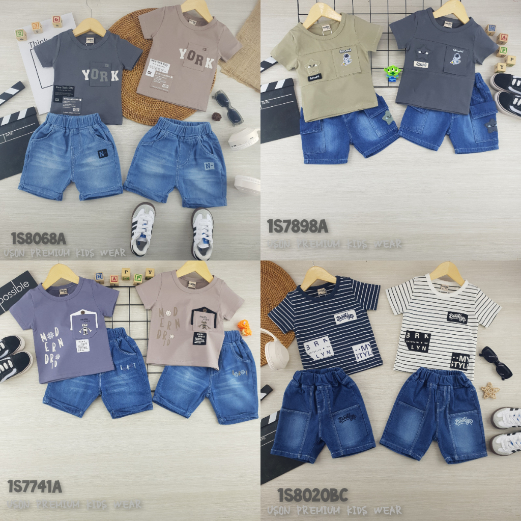 USON SETELAN BABY BOY KAOS - CELANA JEANS NOL