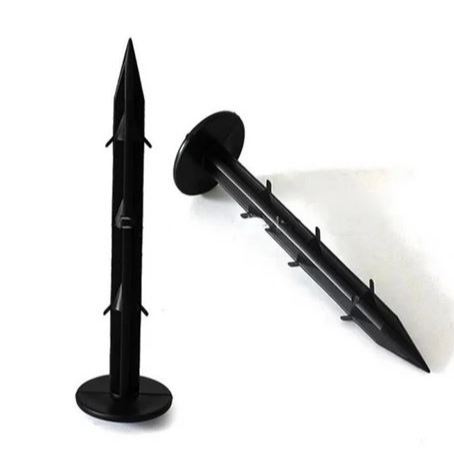 100pcs Paku Plastik Mulsa 11cm Paku Weedmat Jepit Mulsa Plastik Penjepit Mulsa Plastik Tusuk Mulsa