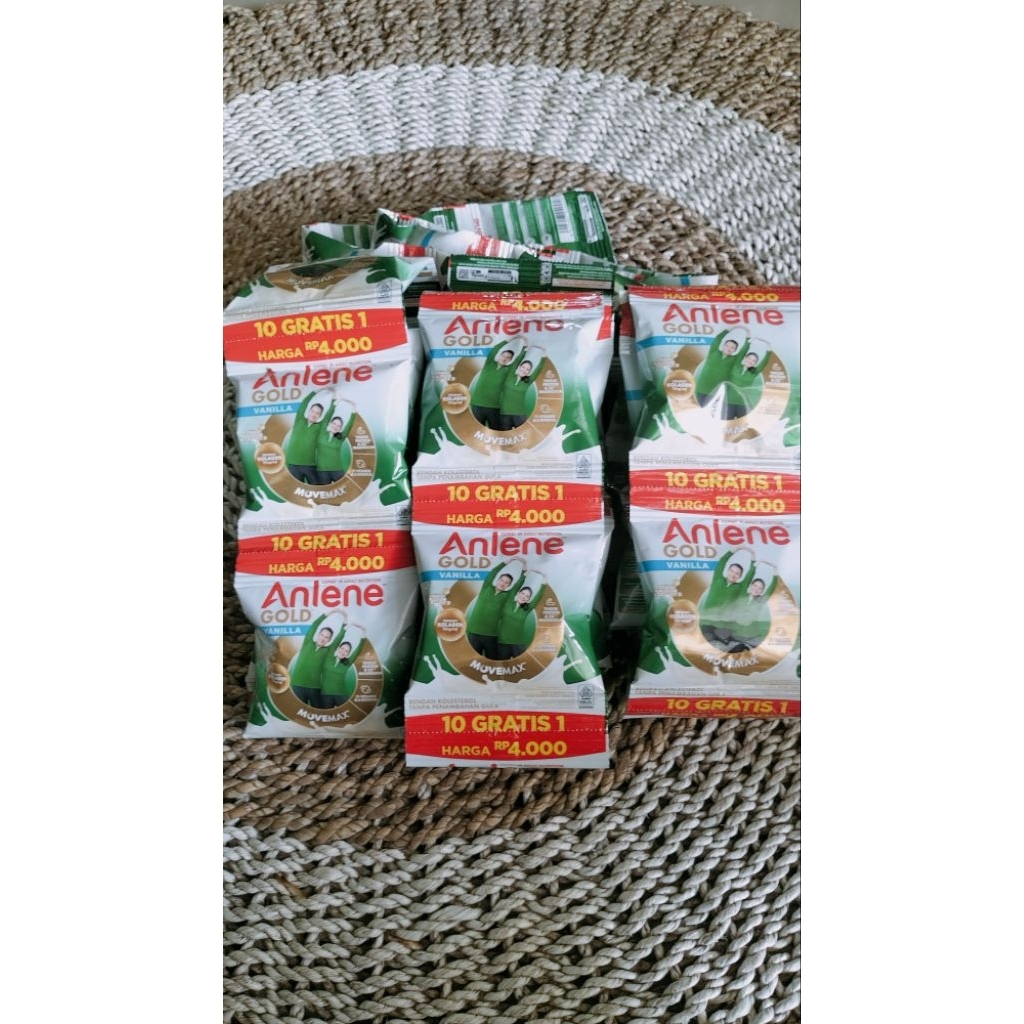 anlene gold vanilla sachet