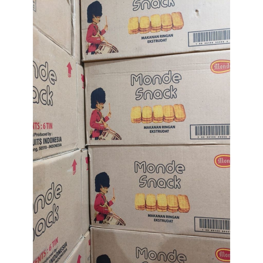 1 Dus isi 6PCS MONDE SERENA SNACK PINK 600GRAM / 1 Karton