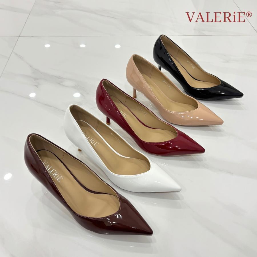 VALERIE Sepatu Heels 7cm Vi-172 Glossy 35-40