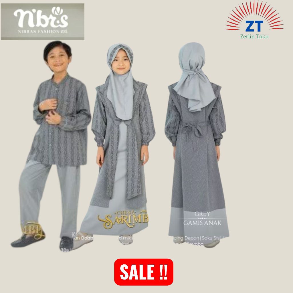 CHESA GREY SARIMBIT NIBRAS TERBARU  / SARIMBIT NIBRAS CHESA GREY / SARIMBIT NIBRAS TERBARU 2023 BUSU