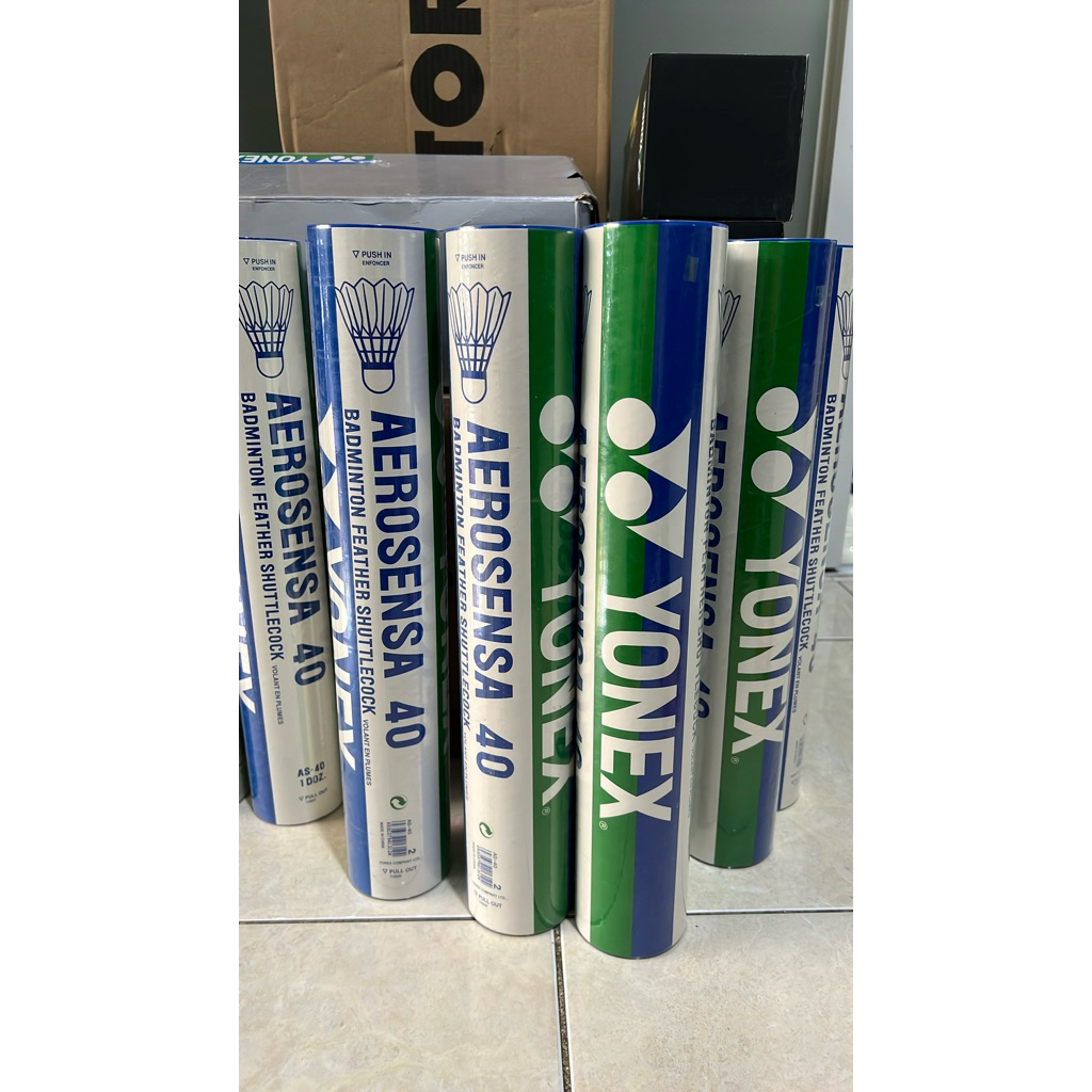 YONEX Aerosensa 40 / AS 40 / Aerosensa 40 Shuttlecock Kok Cock Badminton Original