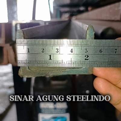 UNP 50 X 6m Besi UNP