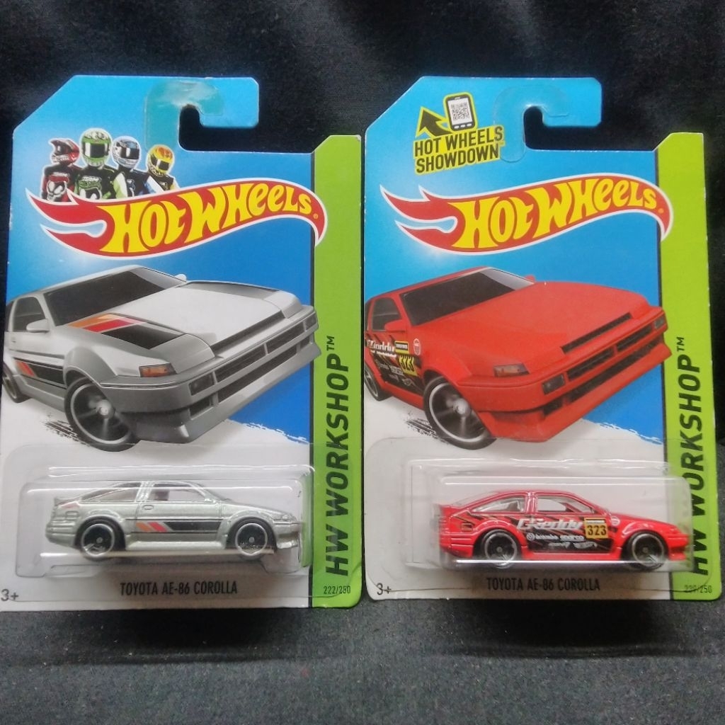 Hotwheels Toyota AE86 Sprinter Trueno