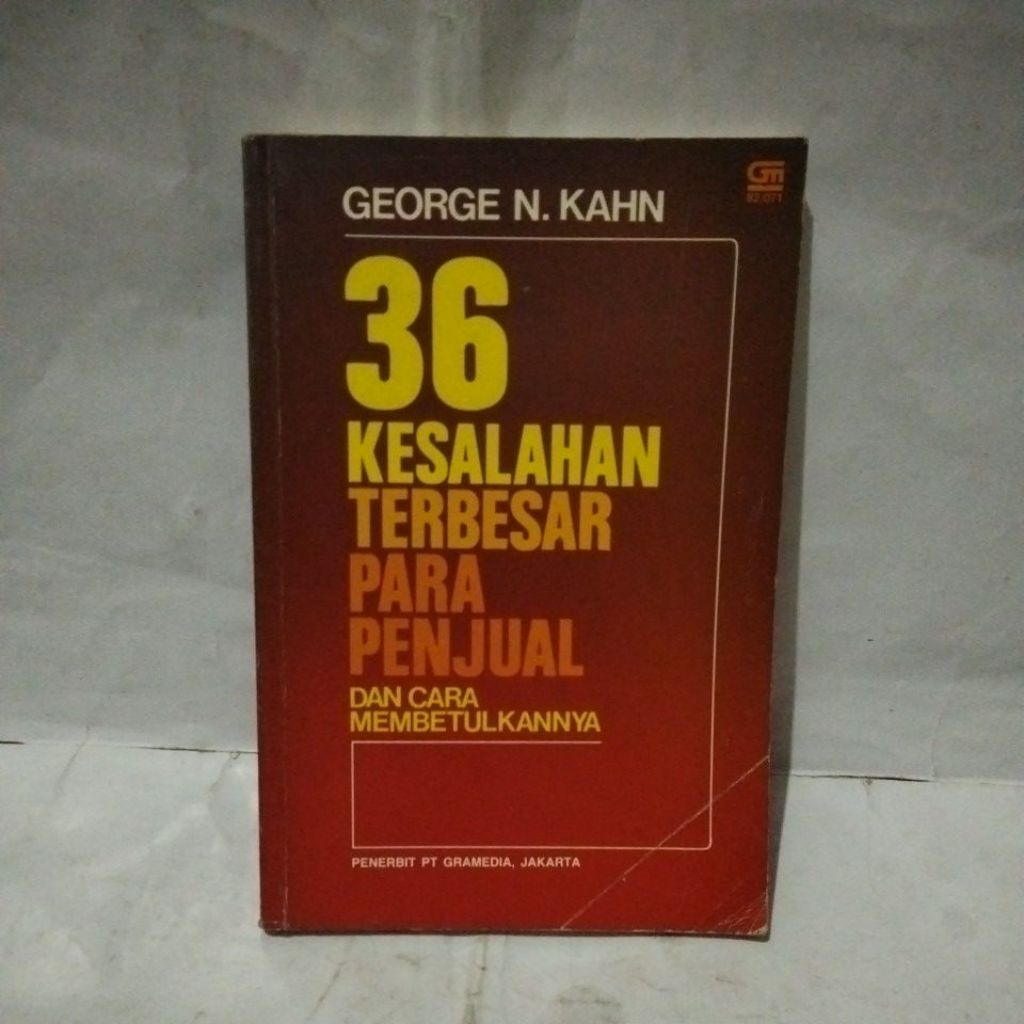 36 Kesalahan terbesar para penjual dan cara membetulkannya