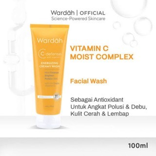 Wardah C-Defense Energizing Creamy Wash
