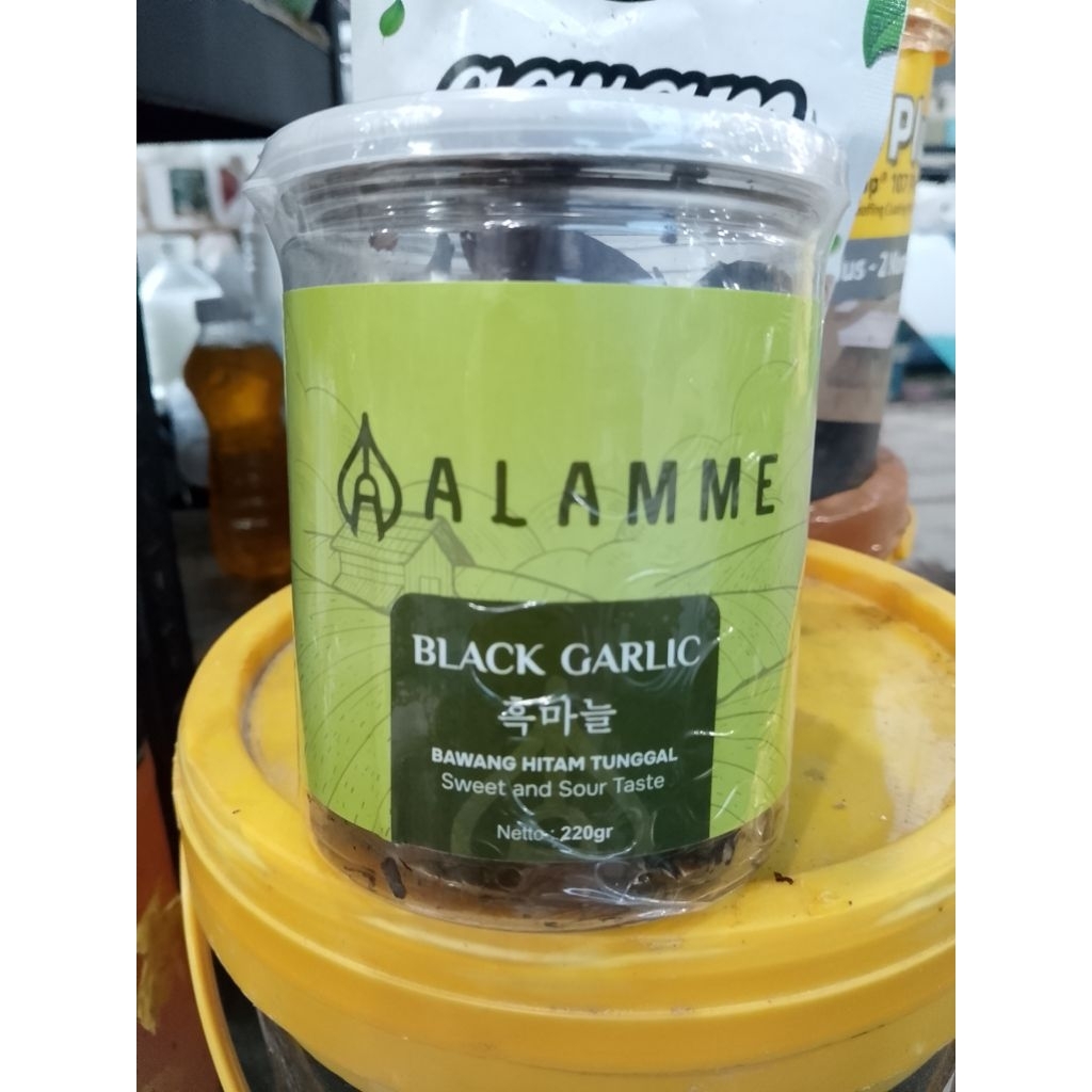 Alamme Black Garlic | Black Garlic Tunggal | Black Garlic Premium | Alamme Garlic Premium | Bawang H