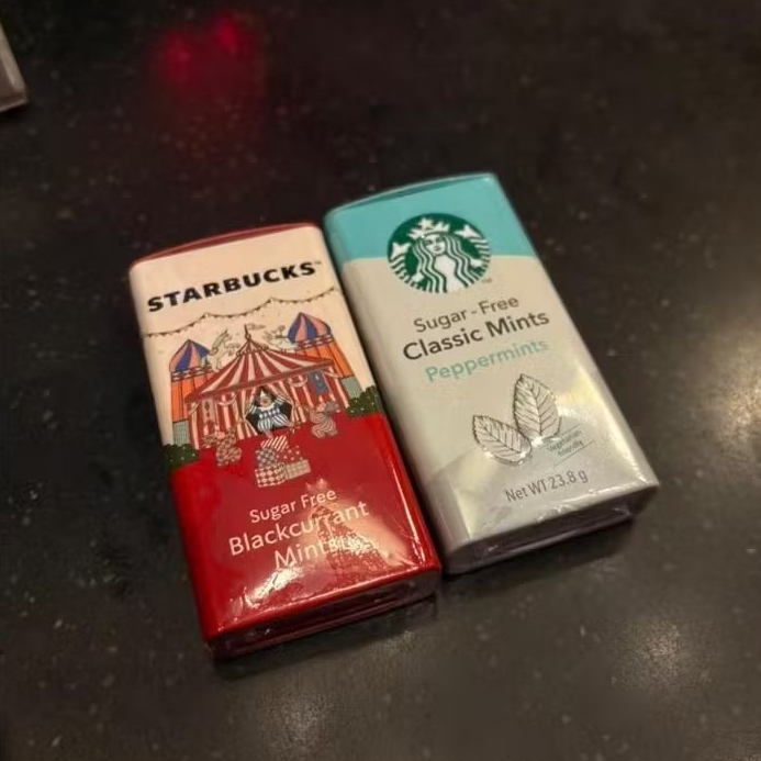 Starbucks Candy Mints / Peppermint Candy Permen Mint Starbucks