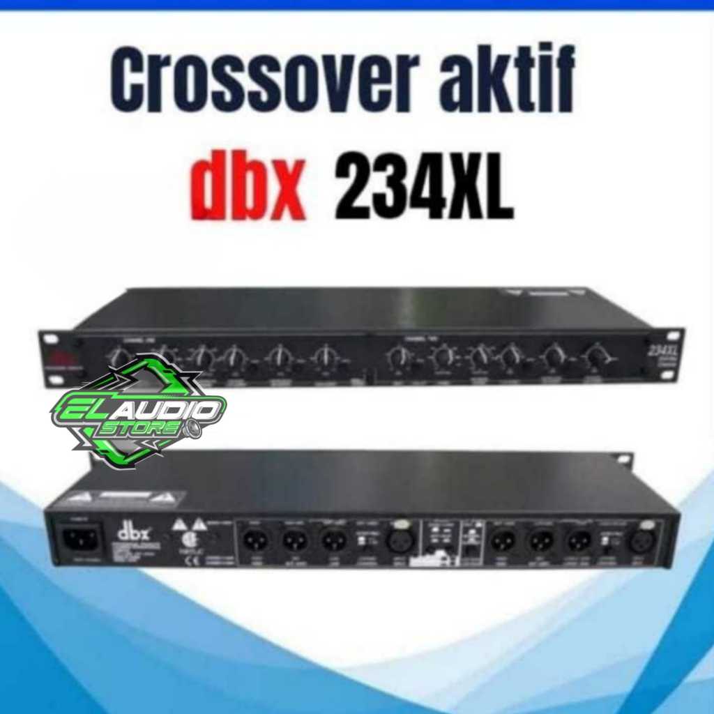 CROSSOVER 4WAY DBX 234 XL / 234XL 4 WAY CrossOver Grade A Original