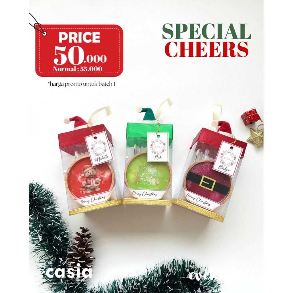 Hampers Natal - CHEERS - Hampers Natal Pontianak - Parsel Natal - Kado Natal Unik - Hampers Natal Cu