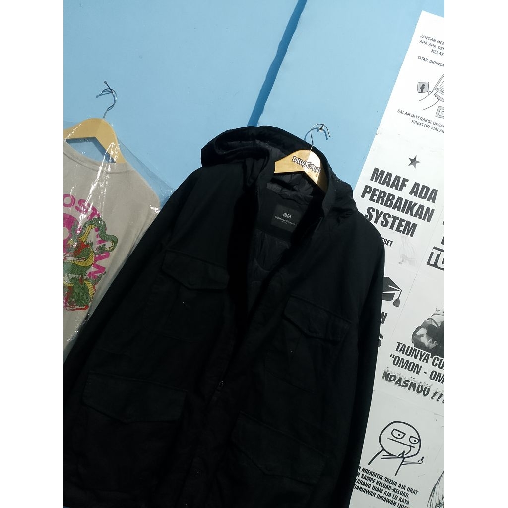 UNIQLO engineering utility parka jacket