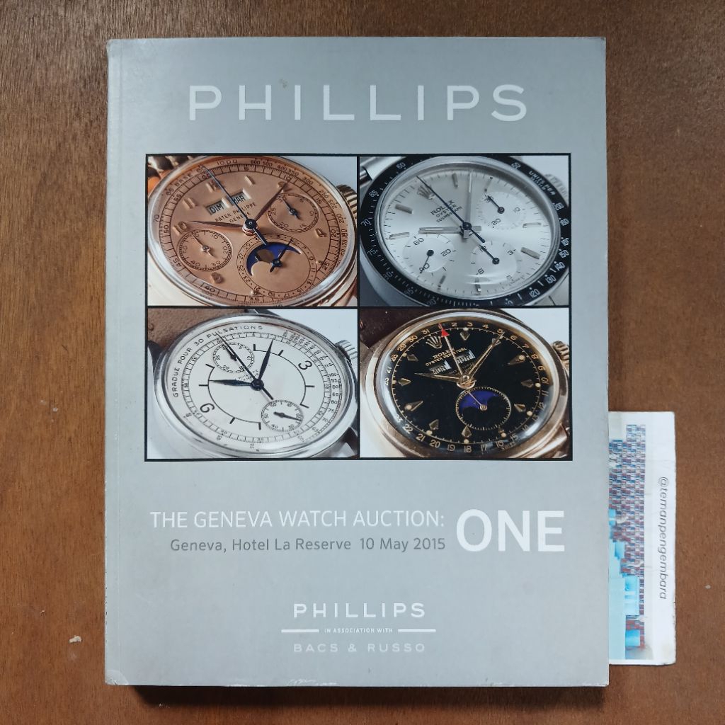 Buku Phillips The Geneva Watch Auction One